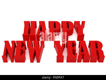 Happy new year 2011. High resolution 3d illustration. Calendar Stock ...