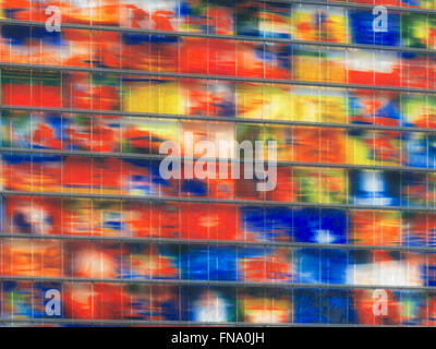 Sound and Vision Institute, Dutch Media Museum on Media Park in Hilversum, the Netherlands Stock Photo