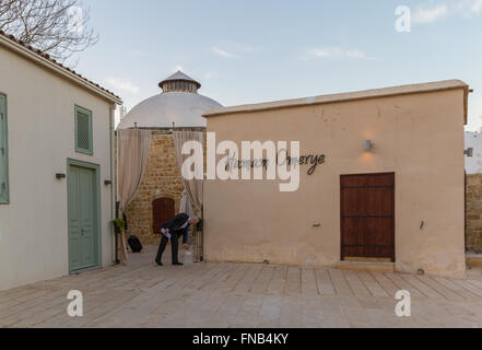 Nicosia, Cyprus - 26 February, 2016:  Hamam Omerye in old Nicosia. Stock Photo