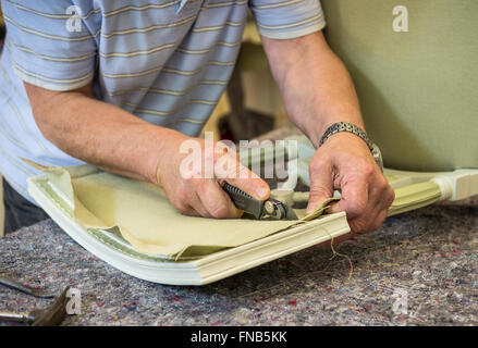 Upholstery Stock Photo