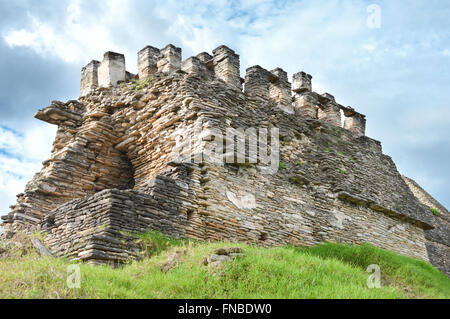 Tonina archaeological site in Chiapas, Mexico Stock Photo