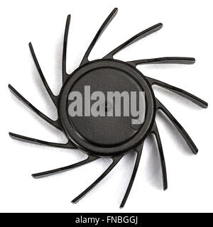 Propellers of  fan, isolated on white background Stock Photo