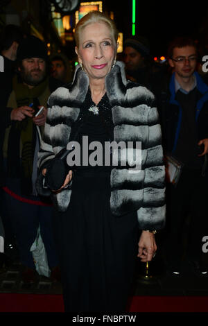 'Nell Gwynn' press night at the Apollo Theatre in London - Arrivals  Featuring: Lady C Where: London, United Kingdom When: 12 Feb 2016 Stock Photo