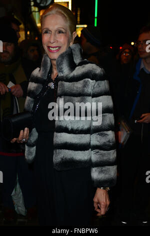 'Nell Gwynn' press night at the Apollo Theatre in London - Arrivals  Featuring: Lady C Where: London, United Kingdom When: 12 Feb 2016 Stock Photo