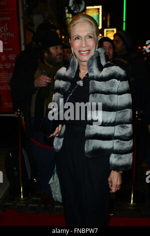 'Nell Gwynn' press night at the Apollo Theatre in London - Arrivals  Featuring: Lady C Where: London, United Kingdom When: 12 Feb 2016 Stock Photo