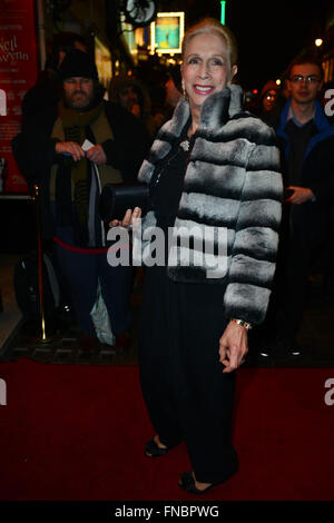 'Nell Gwynn' press night at the Apollo Theatre in London - Arrivals  Featuring: Lady C Where: London, United Kingdom When: 12 Feb 2016 Stock Photo