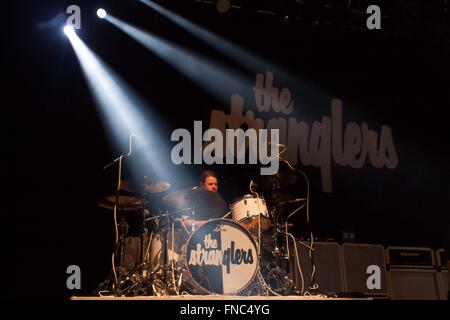 Guildford, UK. 14th March, 2016. The Stranglers performing at GLive, Guildford Credit:  Andrew Spiers/Alamy Live News Stock Photo