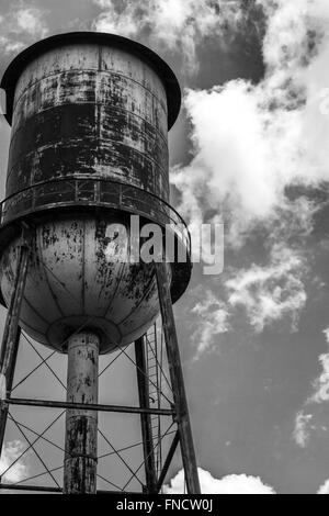 industrial water tower Stock Photo