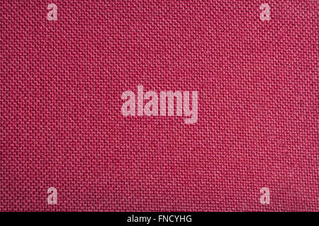 Red fabric weave detail texture Stock Photo