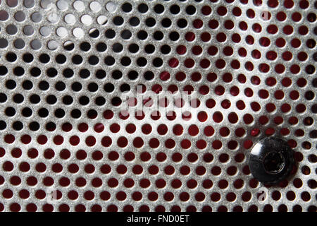 punched mesh metal Stock Photo
