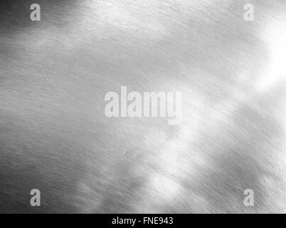 Sheet metal silver solid black background industry. Stock Photo