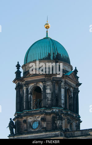 Closeup of the Berliner Dom cathedral Berlin Germany