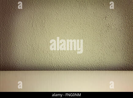 Image of empty painted wall with abstract surface. Stock Photo
