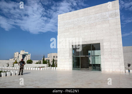 Yasser Arafat's mausoleum, Ramallah, Palestine Stock Photo