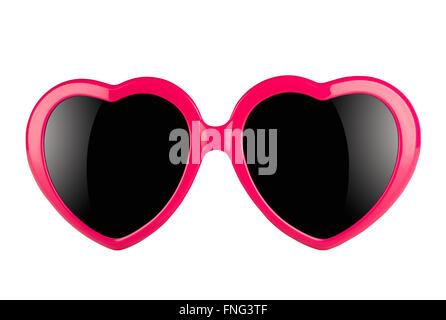 Black and Pink Color Glasses Isolated on White Background. Stock Image -  Image of accessory, object: 105831079