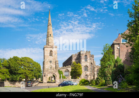 St Mary's Church, Astbury Stock Photo