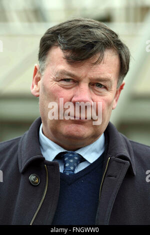 Edinburgh, Scotland, United Kingdom, 10th March, 2016. Allan Bowie, President of the National Farmers Union Scotland, pictured o Stock Photo