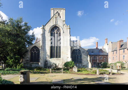 St Mary de Crypt Church in Greyfriers street, Gloucester Stock Photo