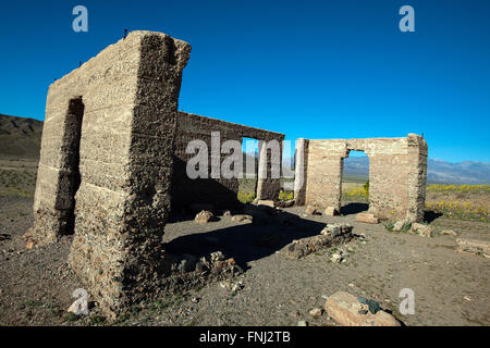 Ashford Mill ruins, Death Valley National Park, California, United States of America Stock Photo