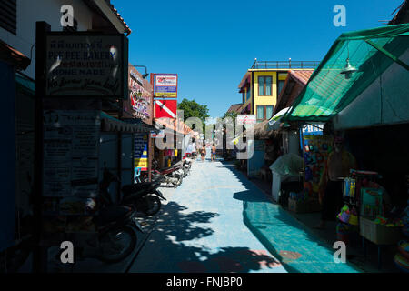 Ko Lipe Walking Street Market, Ko Lipe, Thailand Stock Photo