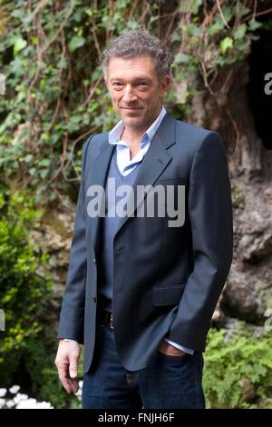 Europe,Italy,Rome,15 March 2016 : Photocall of the movie  ' A moment of madness ' in the picture the actor Vincent Cassel    Photo Credit:  Fabio Mazzarella/Sintesi/Alamy Live News Stock Photo