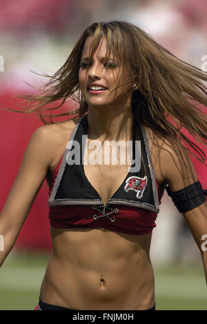 Tampa, Florida, USA. 10th Sep, 2006. Sept. 10, 2006; Tampa, FL, USA; Tampa Bay Buccaneers cheerleader during the Bucs game against the Baltimore Ravens at Raymond James Stadium. ZUMA Press/Scott A. Miller © Scott A. Miller/ZUMA Wire/Alamy Live News Stock Photo