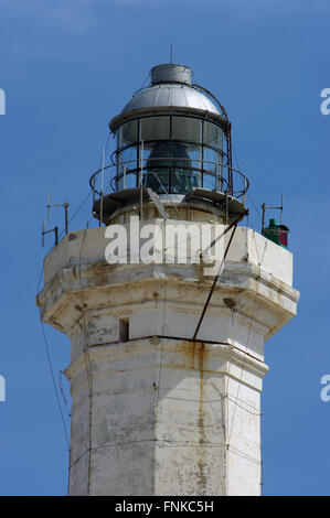 Light House Top, Capo Santa Maria Di Leuca, Puglia, South Italy Stock Photo