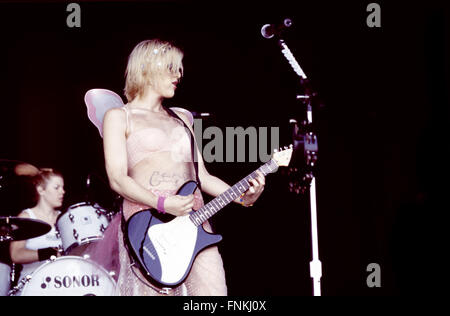 Courtney Love With Hole Performing At The Glastonbury Festival Stock Photo Alamy