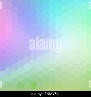 gradient blue color and triangle polygon pattern background vector Stock Vector