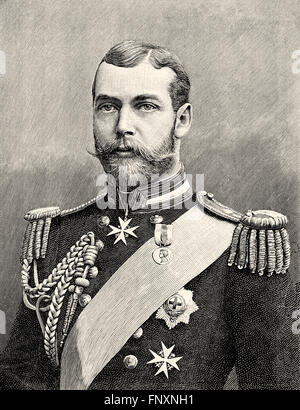 George V, 1865-1936, King of the United Kingdom and Emperor of India Stock Photo