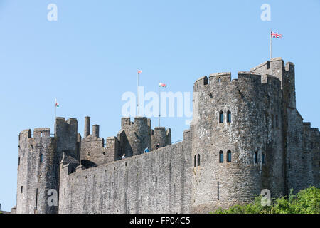 Pembroke Castle,Pembrokeshire,Wales, Stock Photo