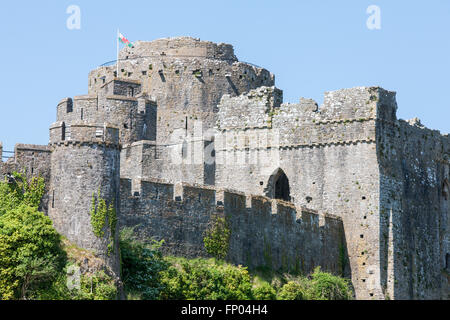 Pembroke Castle,Pembrokeshire,Wales, Stock Photo