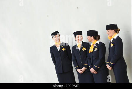 Frankfurt, Germany. 17th Mar, 2016. Carsten Spohr, CEO of Deutsche ...