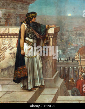 Zenobia's Last Look On Palmyra, 1888. Artist: Schmalz, Herbert Gustave 