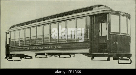 Electric railway review (1906) Stock Photo