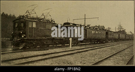 Electric traction for railway trains; a book for students, electrical and mechanical engineers, superintendents of motive power and others (1911) Stock Photo