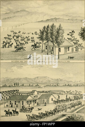 History of Nevada; (1881) Stock Photo