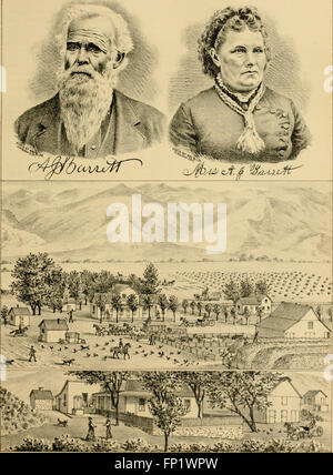 History of Nevada; (1881) Stock Photo