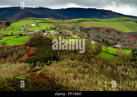 General view of mountains landscape in Pyrenees, Catalonia Stock Photo ...