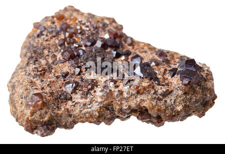 druse of Andradite (Melanite, garnet) crystals Stock Photo - Alamy