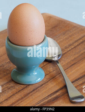 Egg in Egg Cup Stock Photo