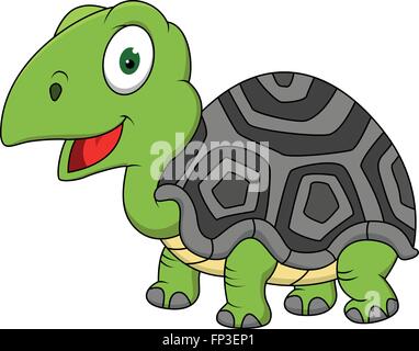 Funny turtle cartoon Stock Vector Image & Art - Alamy