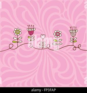 Easter card with copy space Stock Vector