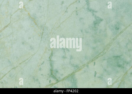 Old green marble patterned texture background (natural color) Stock Photo