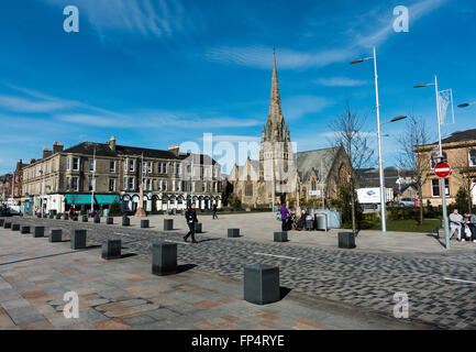 The Refurbished Town Square in Helensburgh Argyll and Bute Scotland United Kingsdom UK Stock Photo