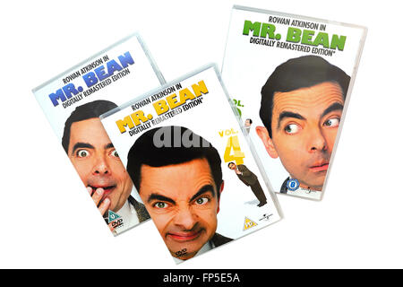 BARCELONA, SPAIN - DEC 27, 2014: Mr. Bean, British television programme series written by and starring Rowan Atkinson. Stock Photo