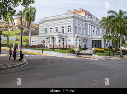 Antiguo Casino de Puerto Rico Stock Photo