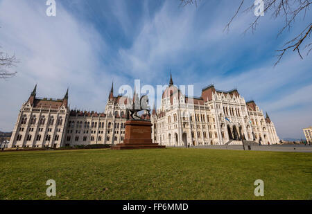 Hungarian Parliament Stock Photo