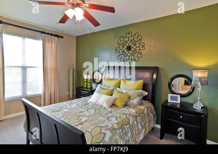 Upscale Bedroom Interior Stock Photo 245973449 Alamy