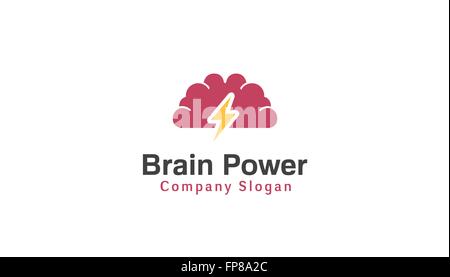 Brain Power Design Illustration Stock Vector